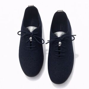 Cole Haan Women’s Navy Knit Oxford Shoes